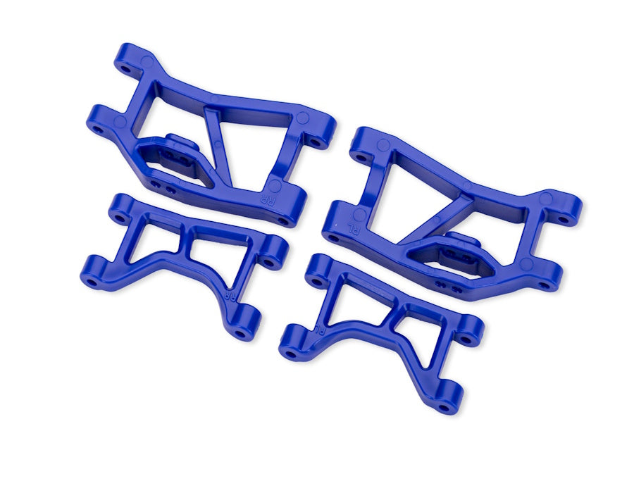 Traxxas 10830-BLUE Rear Upper & Lower Suspension Arms L&R Mini Slash 4X4, Rally