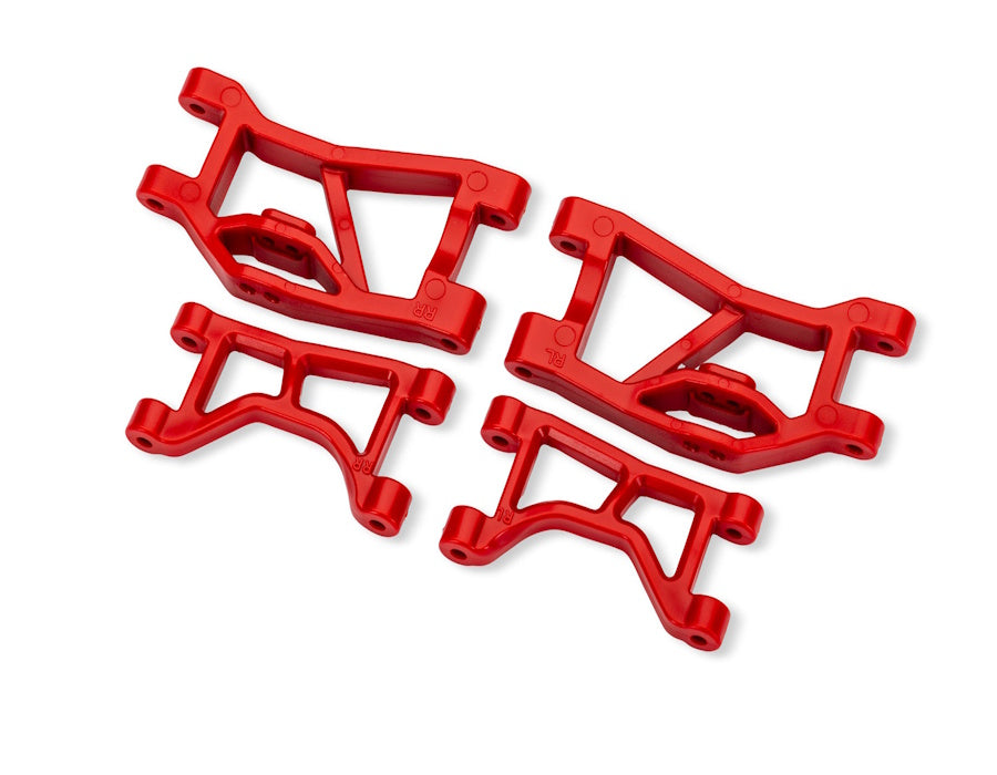 Traxxas 10830-RED Rear Upper & Lower Suspension Arms L&R Rally & Mini Slash 4X4