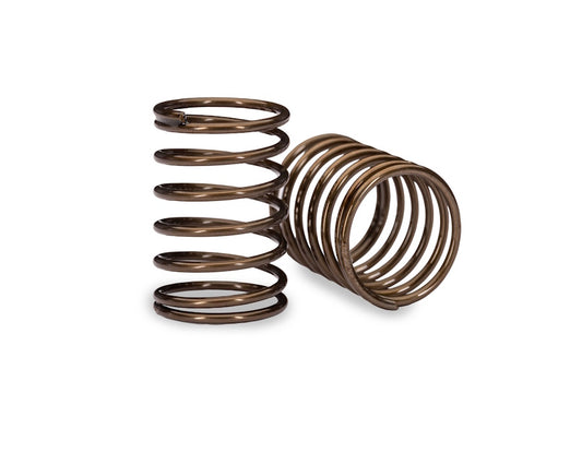 Traxxas 10868 Short Ultra Shock Springs (1.28-Rate Black Stripe) (2)