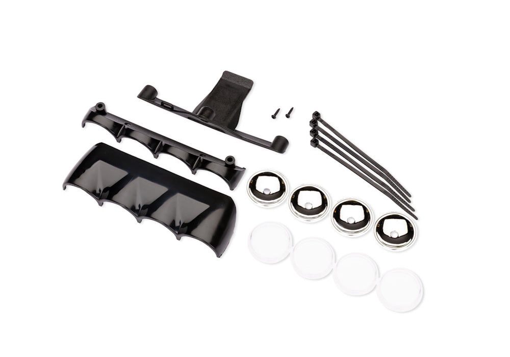 Traxxas 10884-BLK Black LED Light Pod Housing