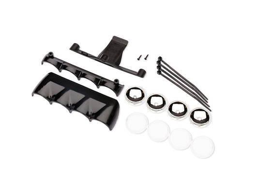 Traxxas 10884-BLK Black LED Light Pod Housing