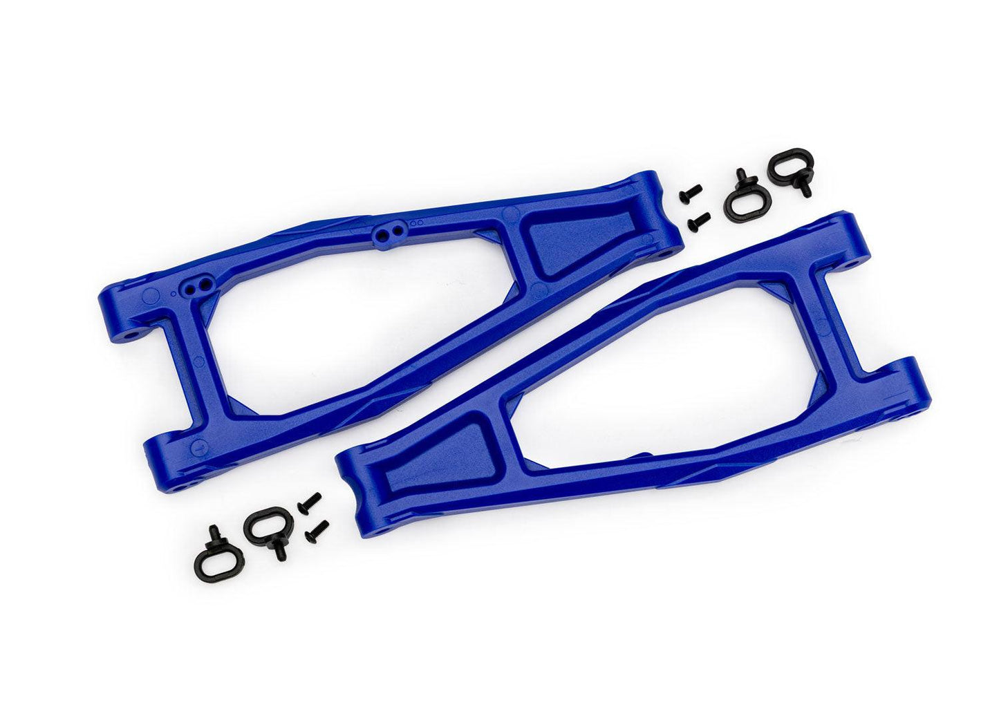 Traxxas 10929-BLUE Blue Upper Front HD Suspension Arms (L&R) Funco Pro Scale.