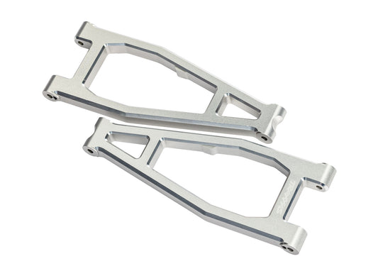 Traxxas 10929X-SLVR Aluminum Upper Front Arms Silver (L&R) Funco Pro Scale.