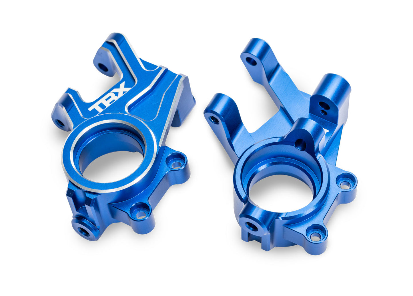 Traxxas 10936-BLUE Sand Car Blue Aluminum Steering Blocks