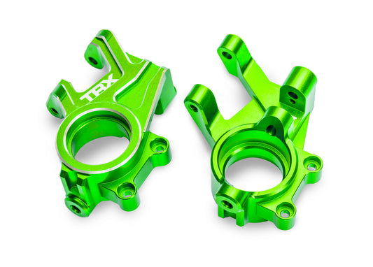Traxxas 10936-GRN Sand Car Green Aluminum Steering Blocks