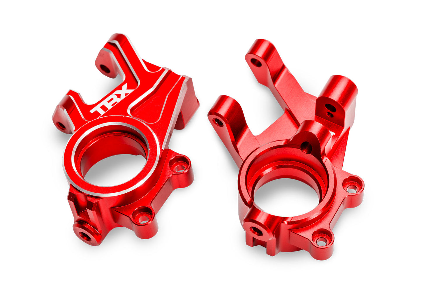 Traxxas 10936-RED Sand Car Red Aluminum Steering Blocks