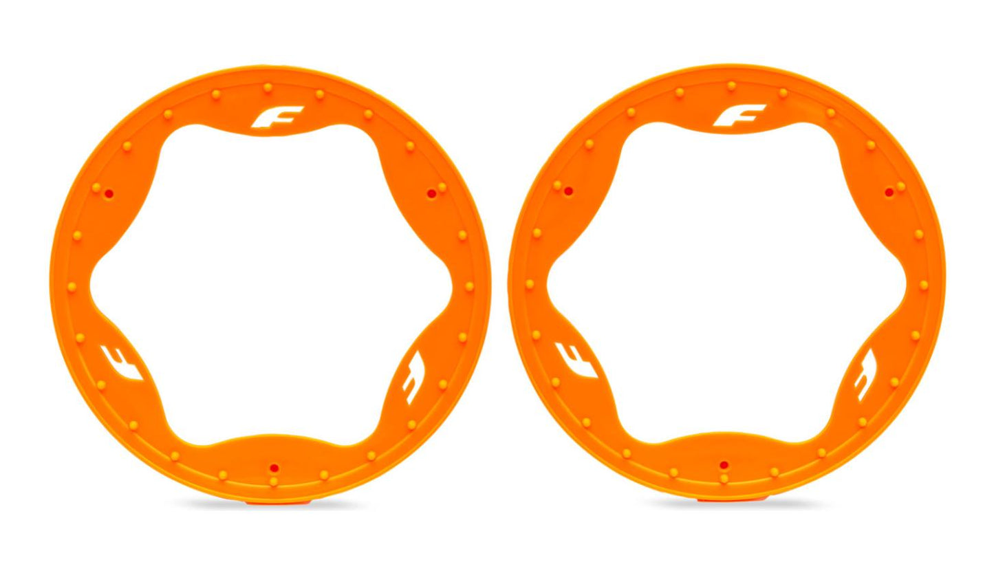 Traxxas 10948-ORNG Rear Beadlock Rings 4.3" (2)
