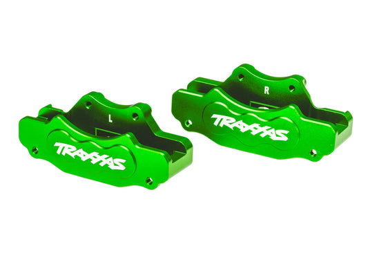 Traxxas 10951-GRN Green Aluminum Sand Car Brake Calipers