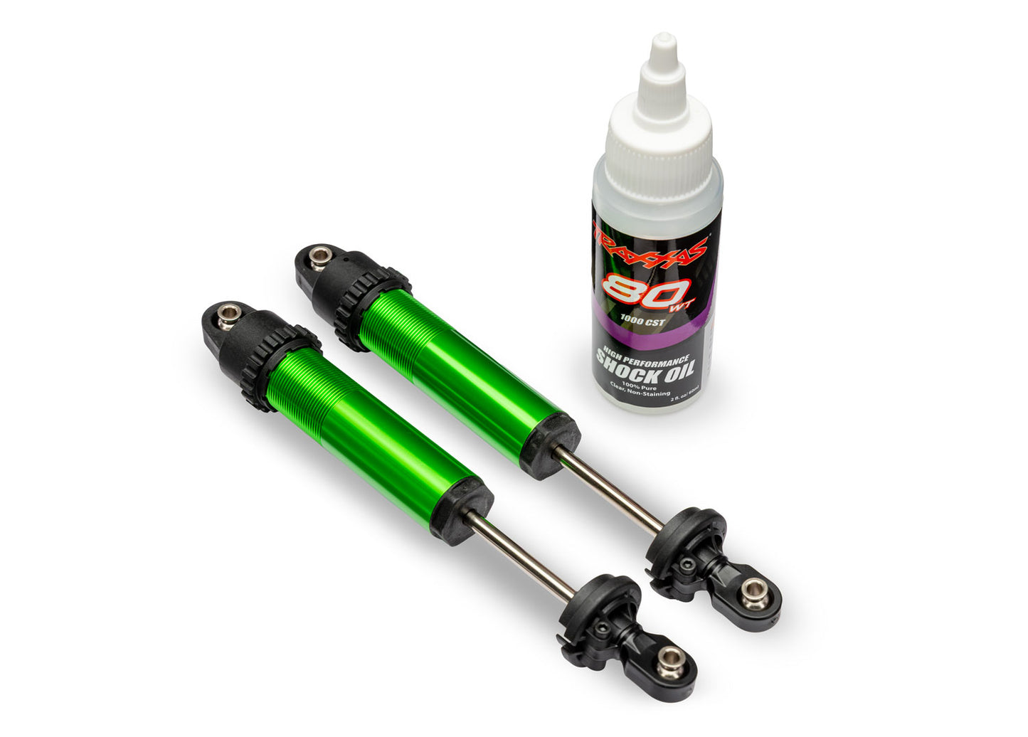 Traxxas 10962-GRN Green Aluminum GT-Maxx Rear Shocks