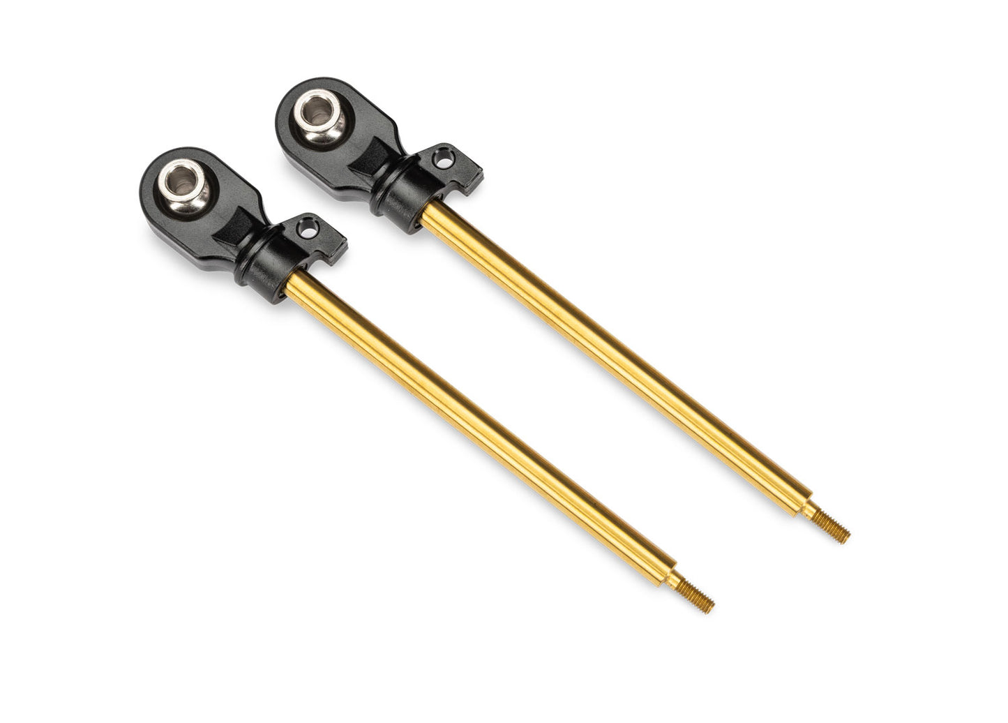 Traxxas 10964T 110 mm GT-Maxx TiN-Coated Steel Shock Shafts (2).