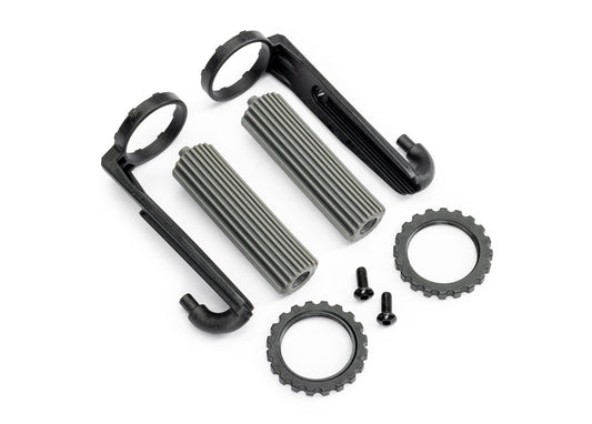 Traxxas 10966-GRAY Front Shock Reservoirs Set (2) for Sand Car.