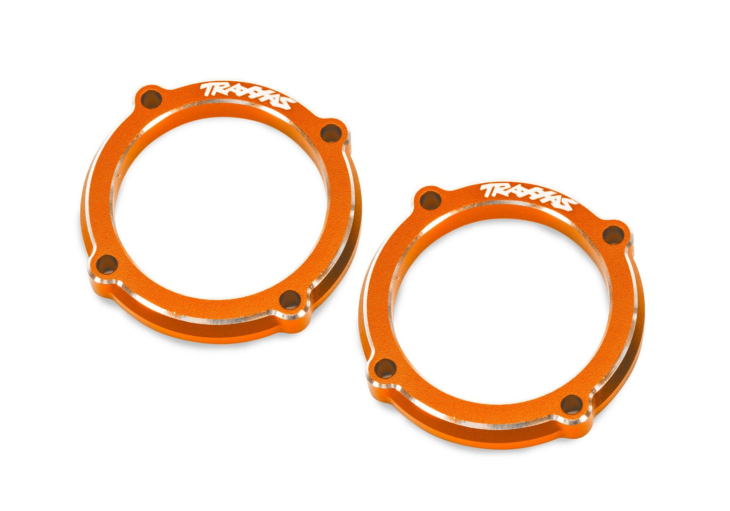 Traxxas 10969-ORNG Orange Aluminum LED Light Pod Retainers (2).