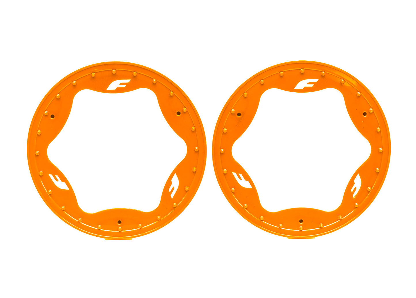 Traxxas 10977-ORNG 3.9" Orange Funco Rear Beadlock Rings