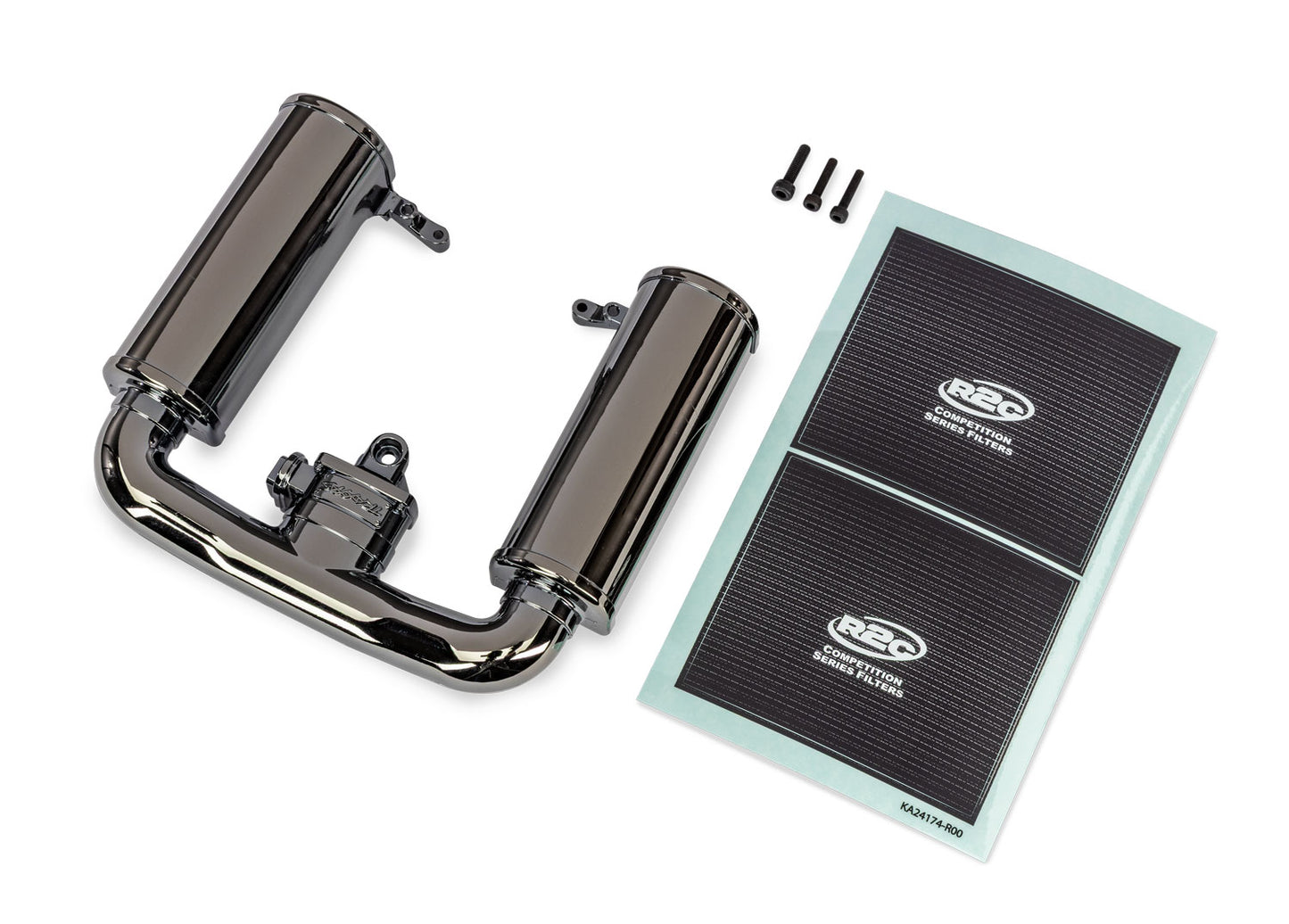 Traxxas 10985-BLKCR Funco Pro Scale Replica Black Engine Intake.