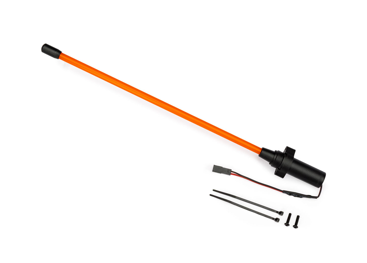 Traxxas 10992-ORNG Orange LED Whip Light w/ Flex-Tech Mount.
