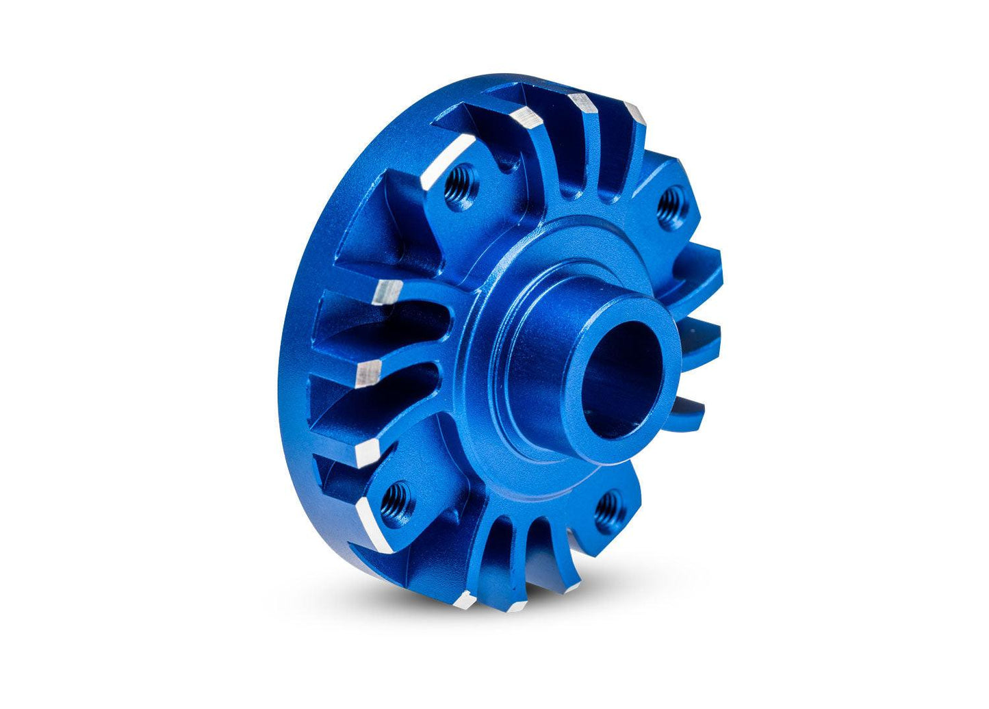 Traxxas 10995-BLUE Blue Aluminum Ring Gear Plate.