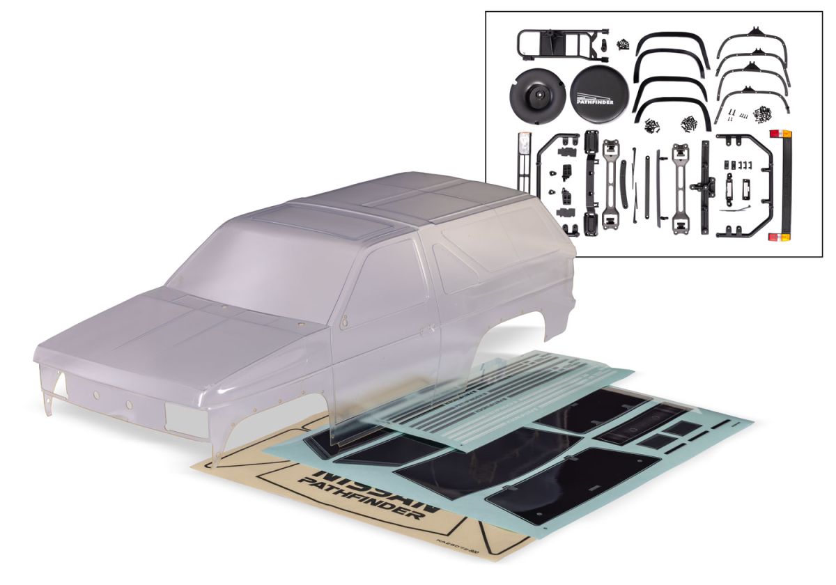 Traxxas 11011 Nissan Pathfinder Clear Body