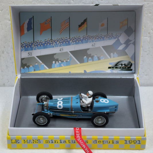 Le Mans Miniatures Bugatti Type 59 #8 Grand Prix 1934 1/32 Slot Car 132087/8M