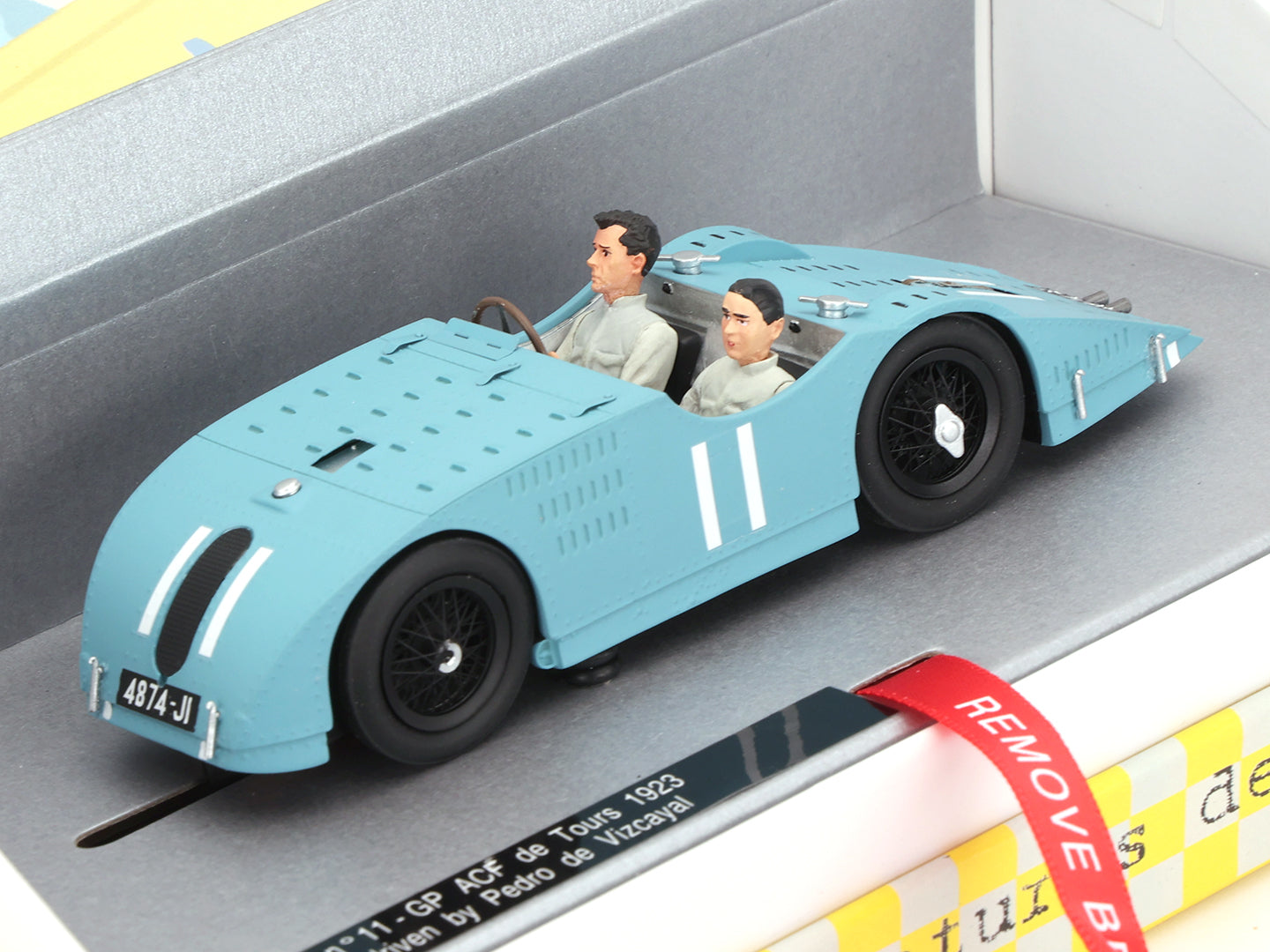 Le Mans Miniatures Bugatti T32 #11 GP ACF Tours 1923 1/32 Slot Car 132109-11M