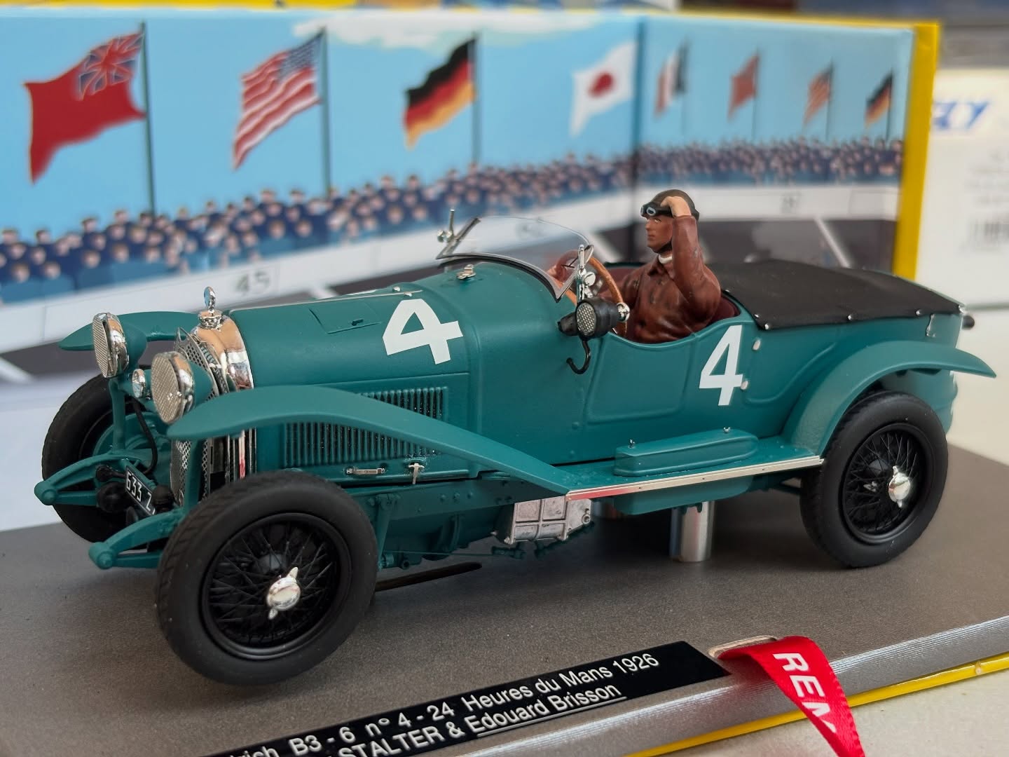 Le Mans Miniatures Lorraine Dietrich B3-6 #4 1926 1/32 Slot Car 132113/4M