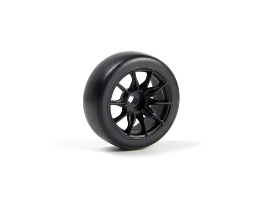 HPI 161265 TSMK5-10 Drift Wheel/Tire Set Black