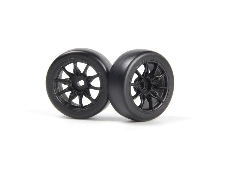 HPI 161265 TSMK5-10 Drift Wheel/Tire Set Black