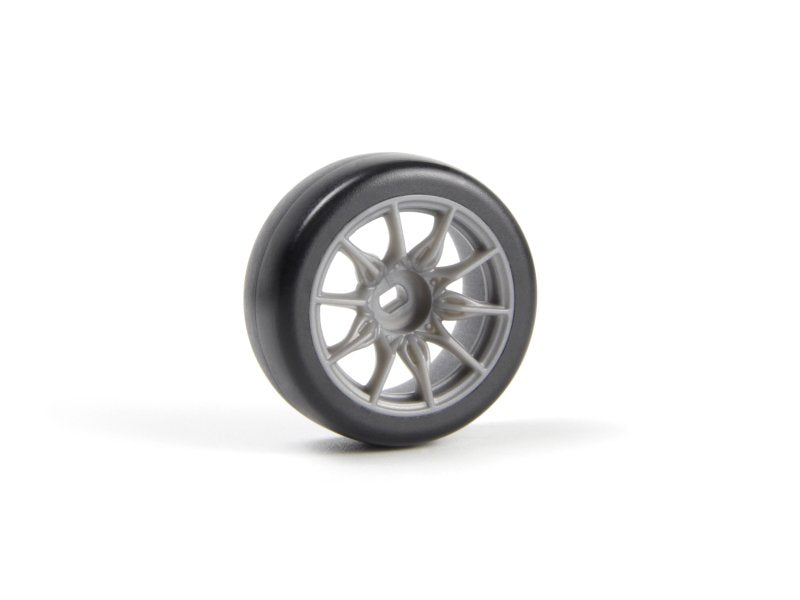 HPI 161266 TSMK5-10 Drift Wheel/Tire Set Grey