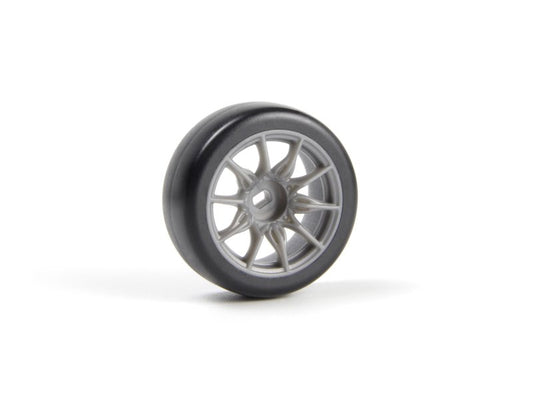 HPI 161266 TSMK5-10 Drift Wheel/Tire Set Grey