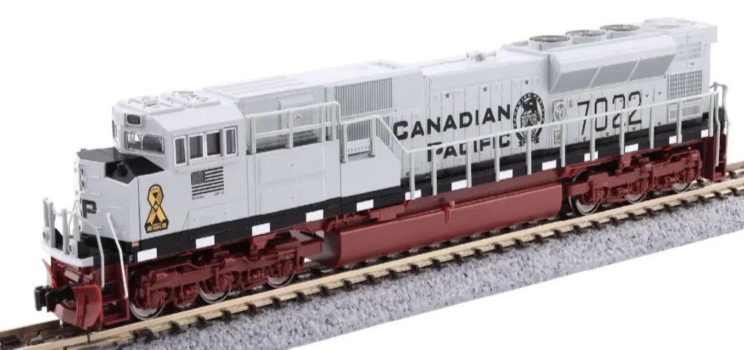 Kato 176-8543 N SD70ACU CP Military Heritage #7022 (NAVY) Locomotive DCC Ready