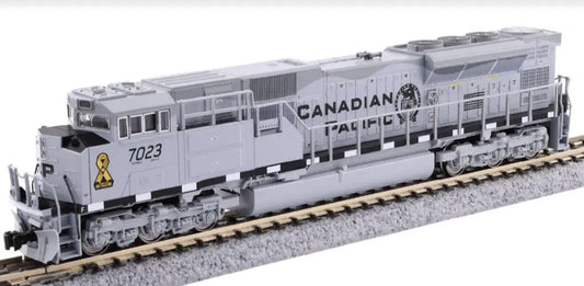 Kato 176-8544 N SD70ACU CP Military Heritage #7023 (GREY) Locomotive DCC Ready