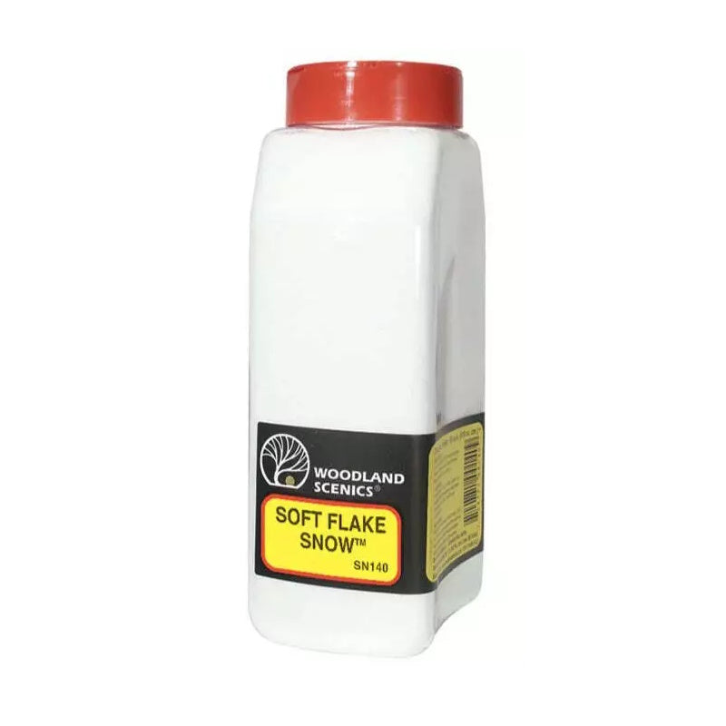 Woodland Scenics SN140 N/HO Soft Flake Snow 32 oz Train Scenery