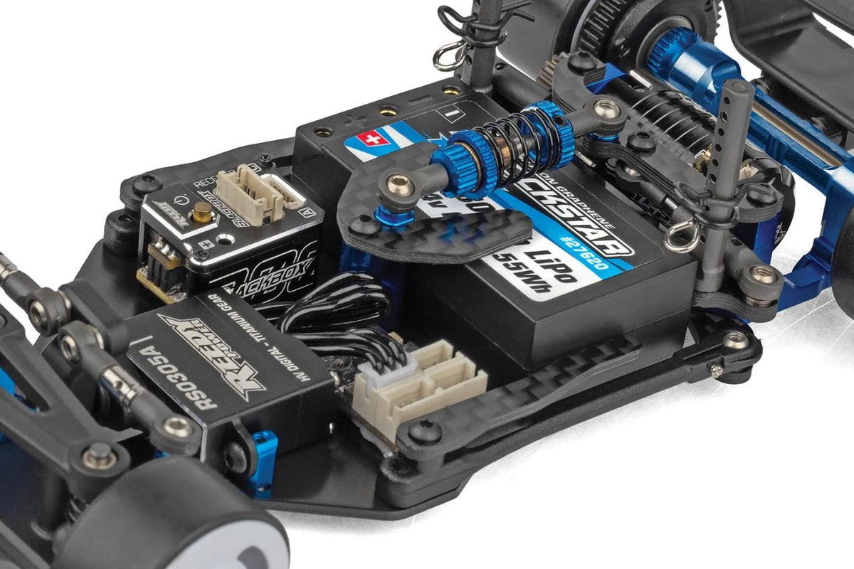 RC28F rear suspension and center shock