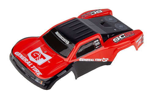 Team Associated ASC21452 SC28 General Tire Body