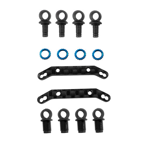 Team Associated ASC21474 TC28 Shock Tower Set