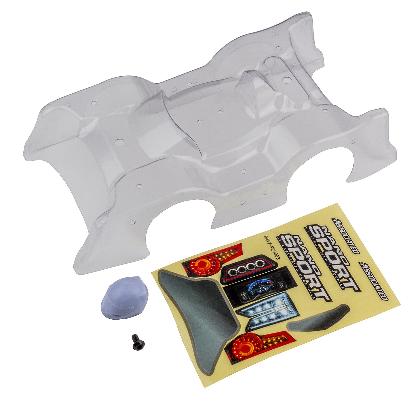 Team Associated ASC21600 NanoSport Clear Body