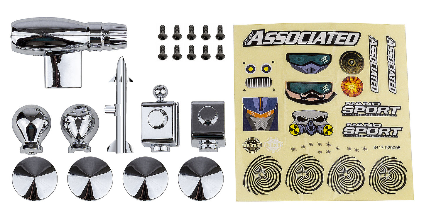 Team Associated ASC21616 NanoSport Space Pack