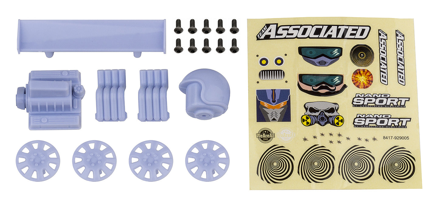 Team Associated ASC21617 NanoSport Race Pack
