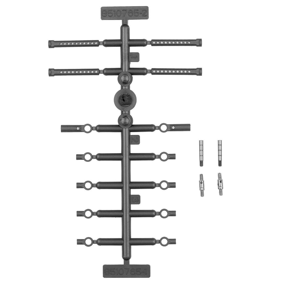 Team Associated ASC21640 RC28R Turnbuckle Set