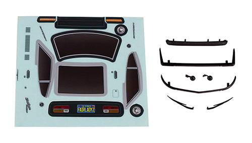 Team Associated ASC21813 SR27 Body Accessories Set