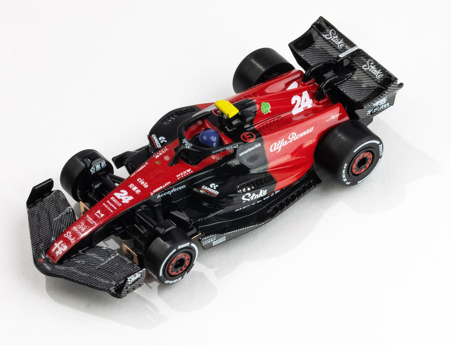 AFX 2023 Alfa Romeo F1 Valterri Bottas #77 & #24 HO Scale Slot Car 22083 22084 - PowerHobby