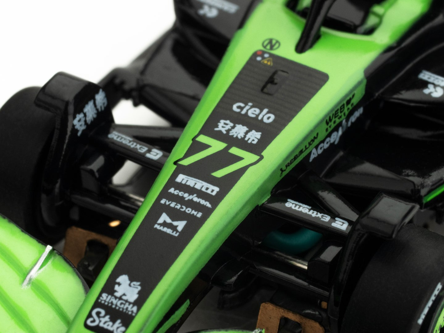 AFX 22091 Sauber F1 C44 Stake #77 HO Slot Car AFX22091 Mega G+ Formula one