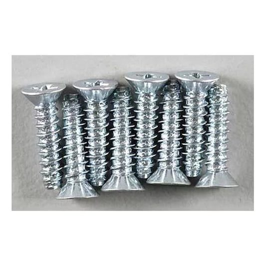 Dubro 2298 Flat Head Self-Tapping Screw 3.0mmx12 (8)