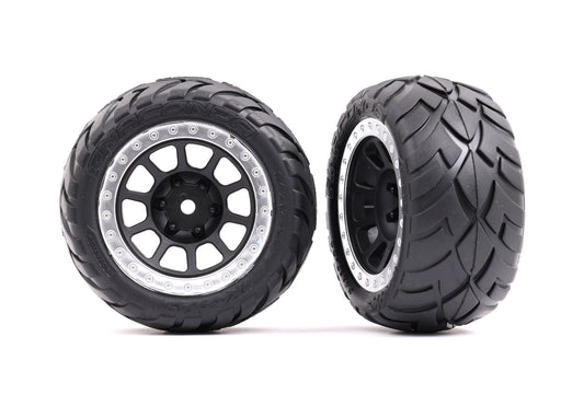 Traxxas 2478G Multi-Spoke 2.2" Wheels with Anaconda Tires (2)