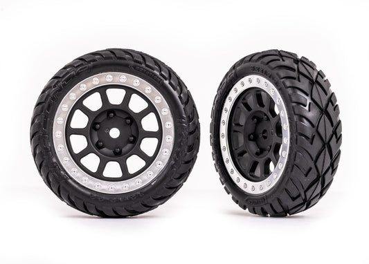 Traxxas 2479G Multi-Spoke 2.2" Wheels with Anaconda Tires (2) Bandit