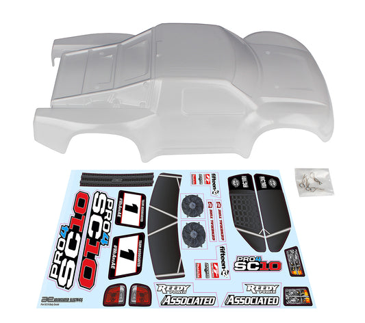 Team Associated ASC25859 Contender Body