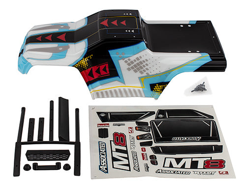Team Associated ASC25921 Rival MT8 Painted Body
