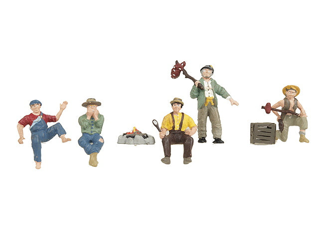 Woodland Scenics A2734 O Train Figures Hobos