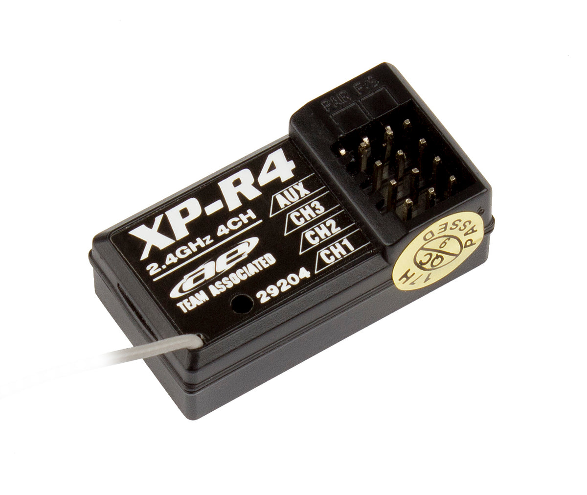 Team Associated ASC29204 XP-R4 4CH Receiver