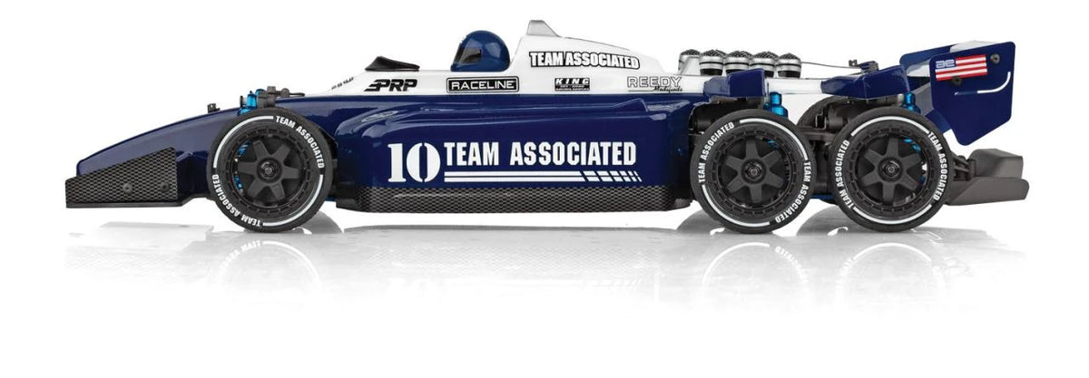 RC10 6x6 side profile with body