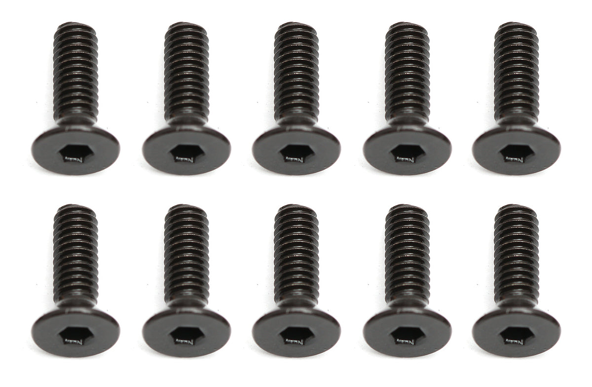 Team Associated ASC31448 M2.5x8mm FHCS Screws